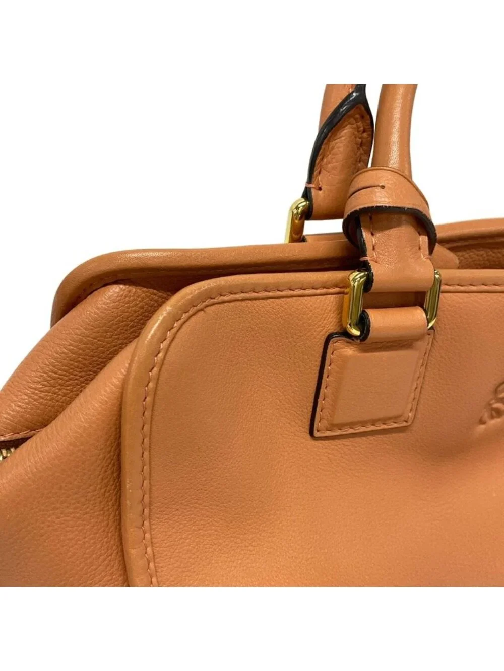 Loewe Handbag Amazona 28 Pink Leather